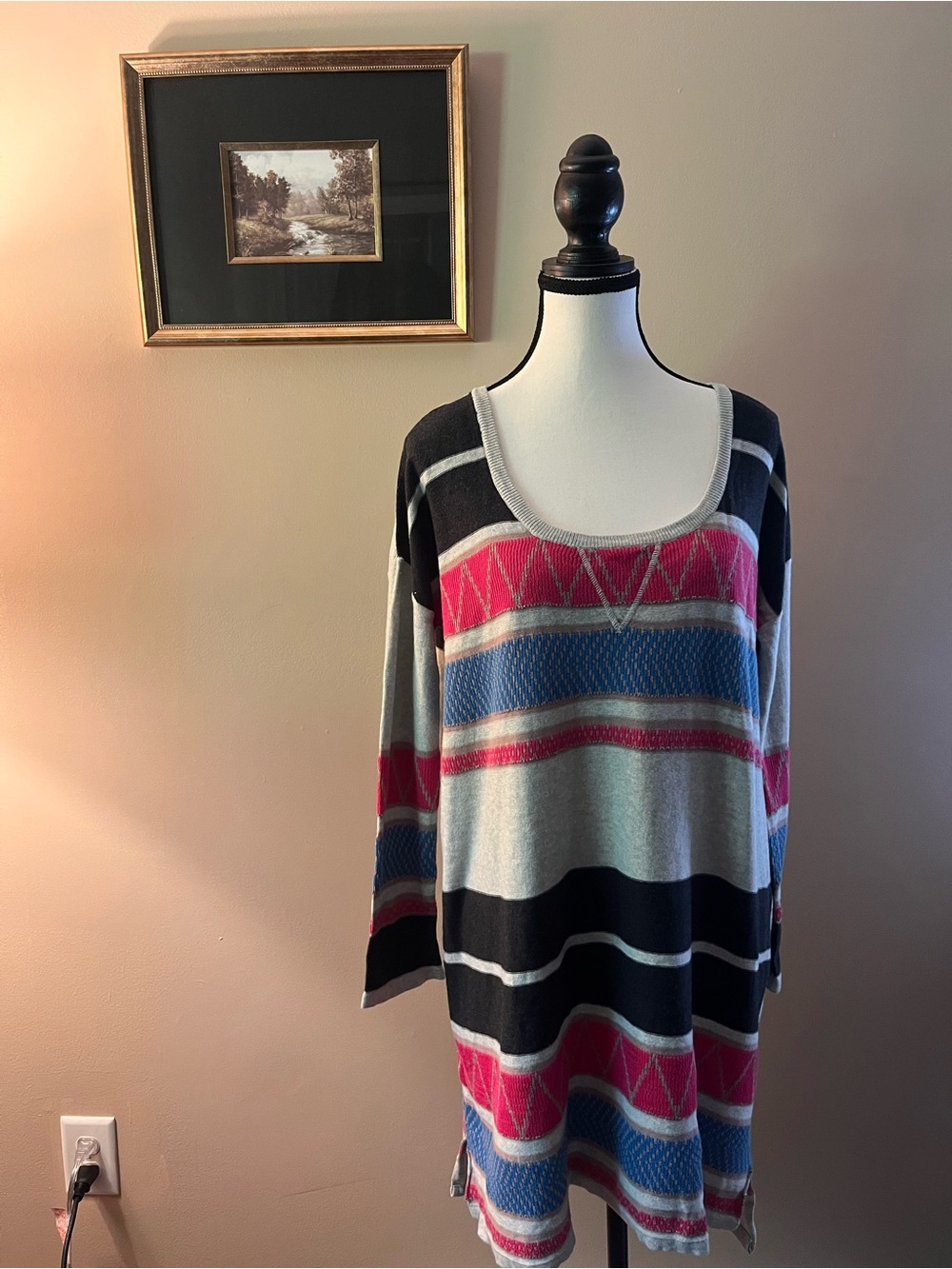 Free People Striped Sweater Dress